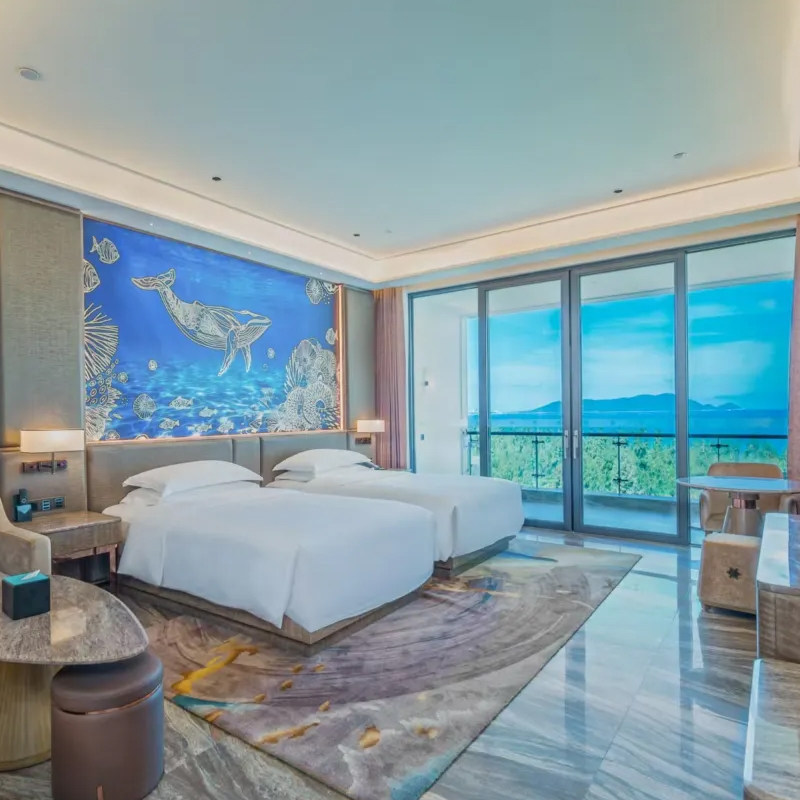 【暖冬·元旦】4天3晚陵水清水湾威珀斯1晚+2晚亚龙湾/海棠湾五钻酒店+双早+接送机