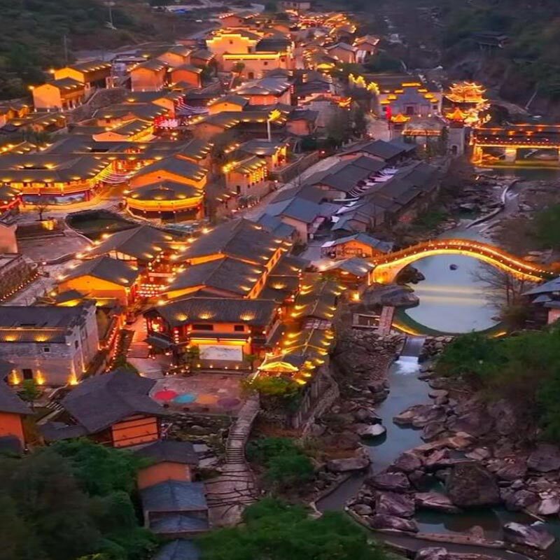 上饶/婺源出发篁岭望仙谷一日游(夜游绝壁神仙小镇 天天发 1人成 - 定制游预订