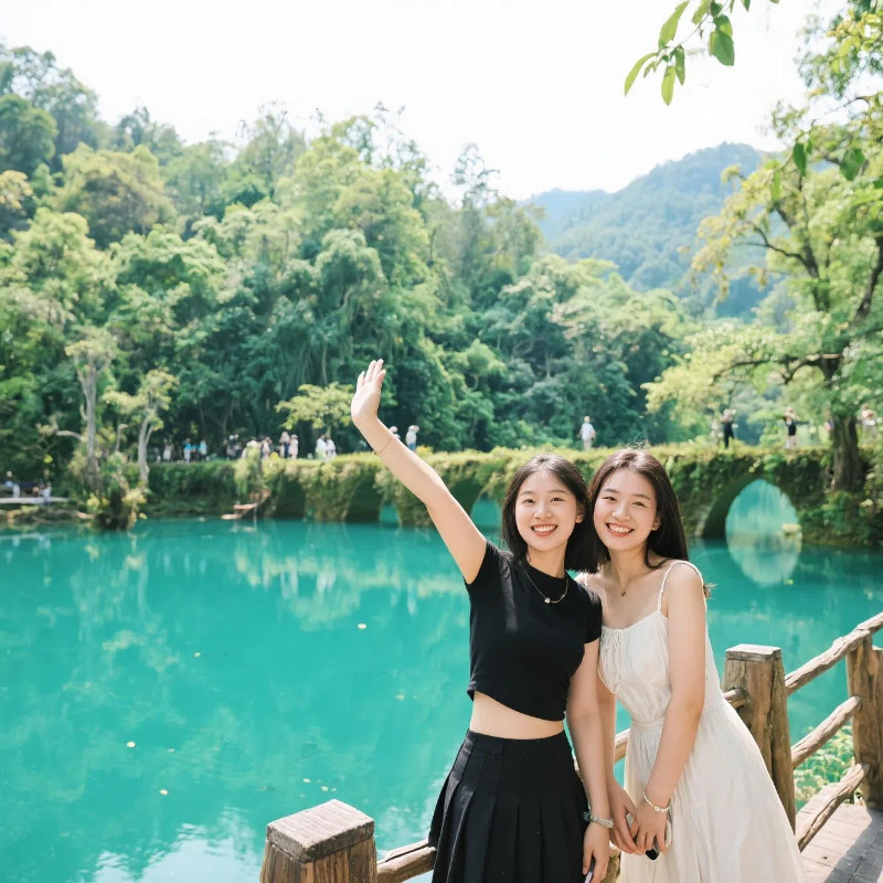 机票贵阳8天7晚含门票酒店专车黄果树瀑布荔波小七孔西江千户苗寨 - 定制游预订