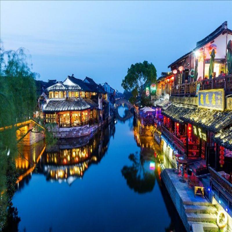 乌镇西栅+苏州园林+横店影视城+杭州西湖+上海都市5天4晚跟团游 - 定制游预订
