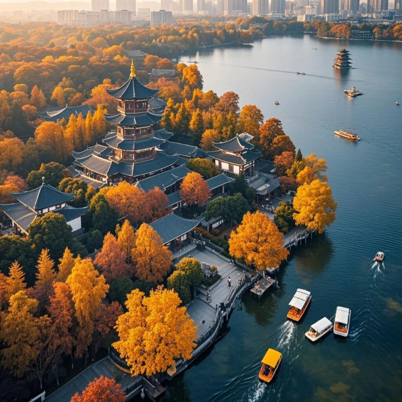 【元旦不涨价】武汉黄鹤楼希尔顿酒店3天2晚+黄鹤楼+两江夜游船票+古德寺+湖北省博物馆