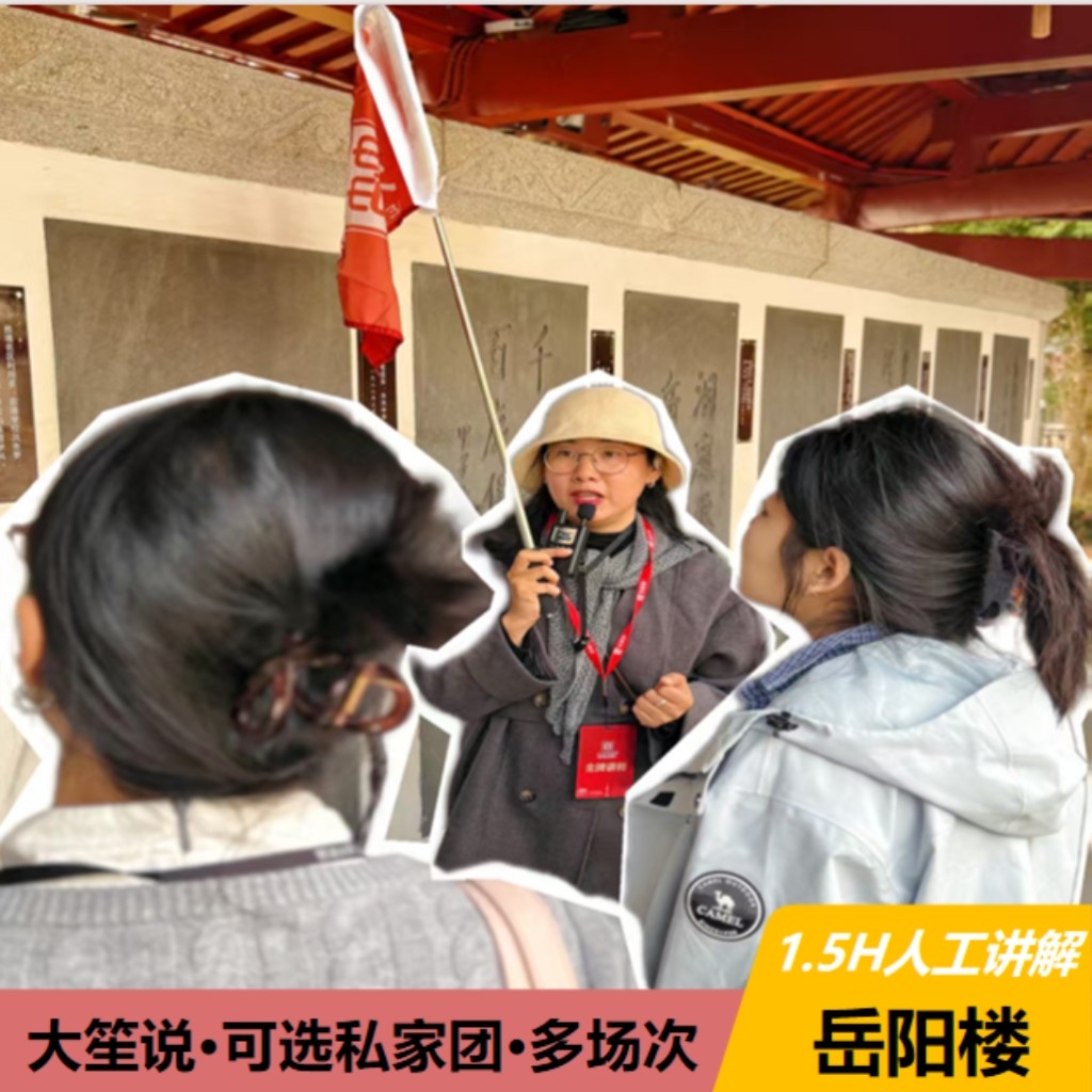岳阳楼&含岳阳楼门票【大笙说严选讲师+1.5H精讲+8人精致团】 - 定制游预订