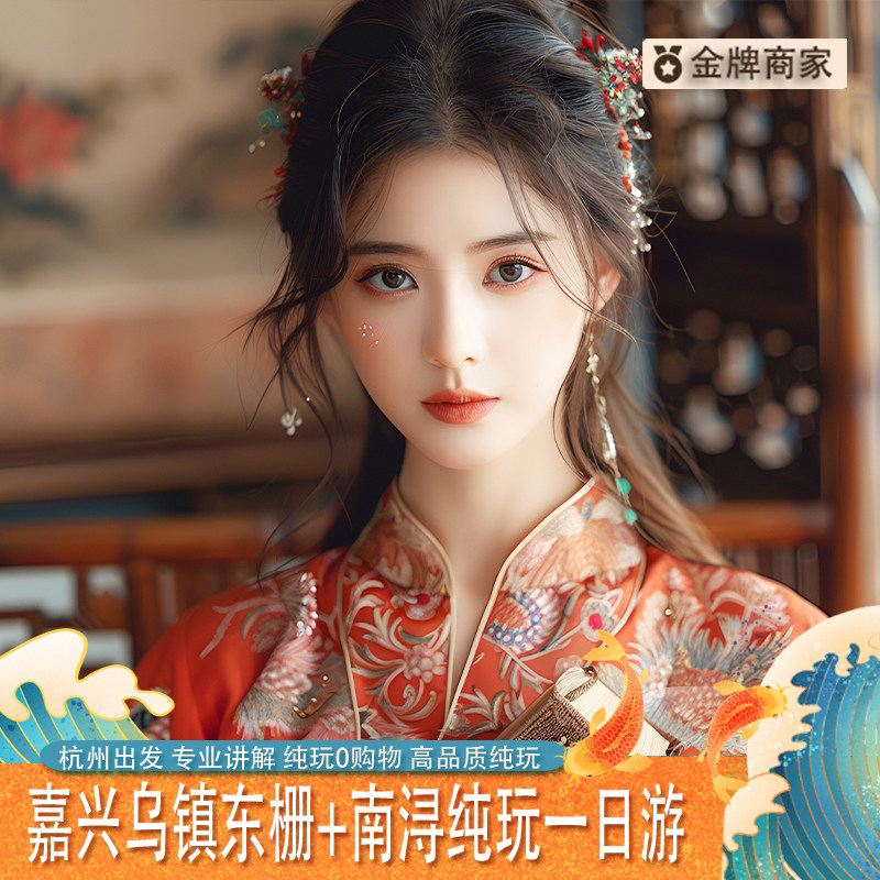 杭州出发乌镇南浔纯玩 东栅南浔旅游赏夜景含门票1日游 导游讲解 - 定制游预订