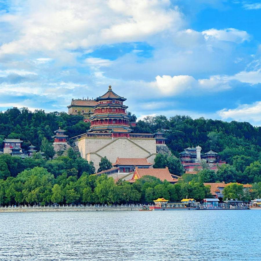 北京旅游天坛祈年殿景山公园颐和园含颐和园门票八达岭长城圆明园