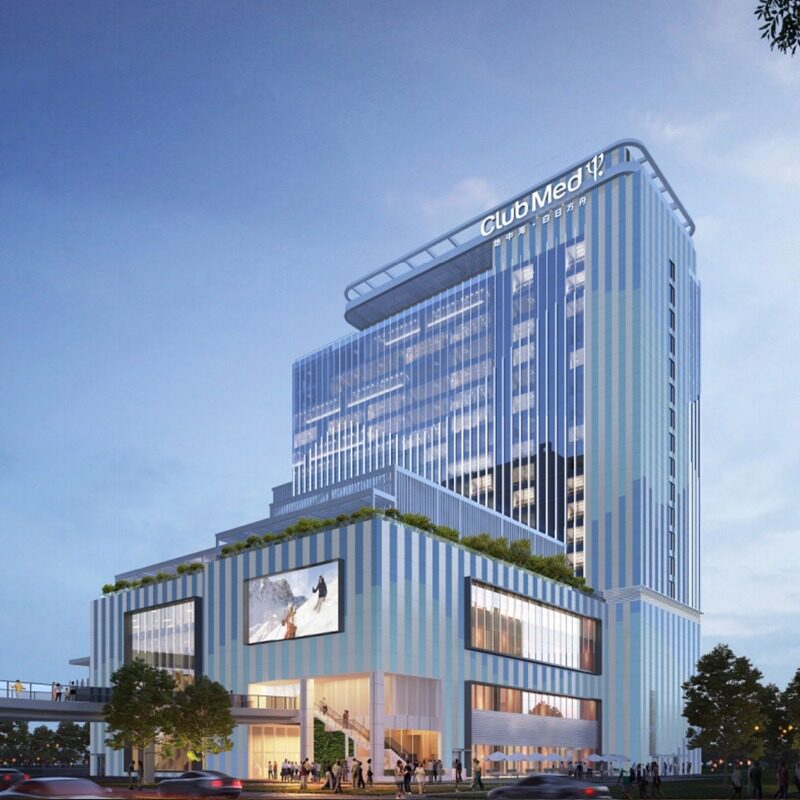 Club Med地中海白日方舟·太仓度假村1晚+早餐+三人3小时娱雪或双人4小时滑雪 - 定制游预订