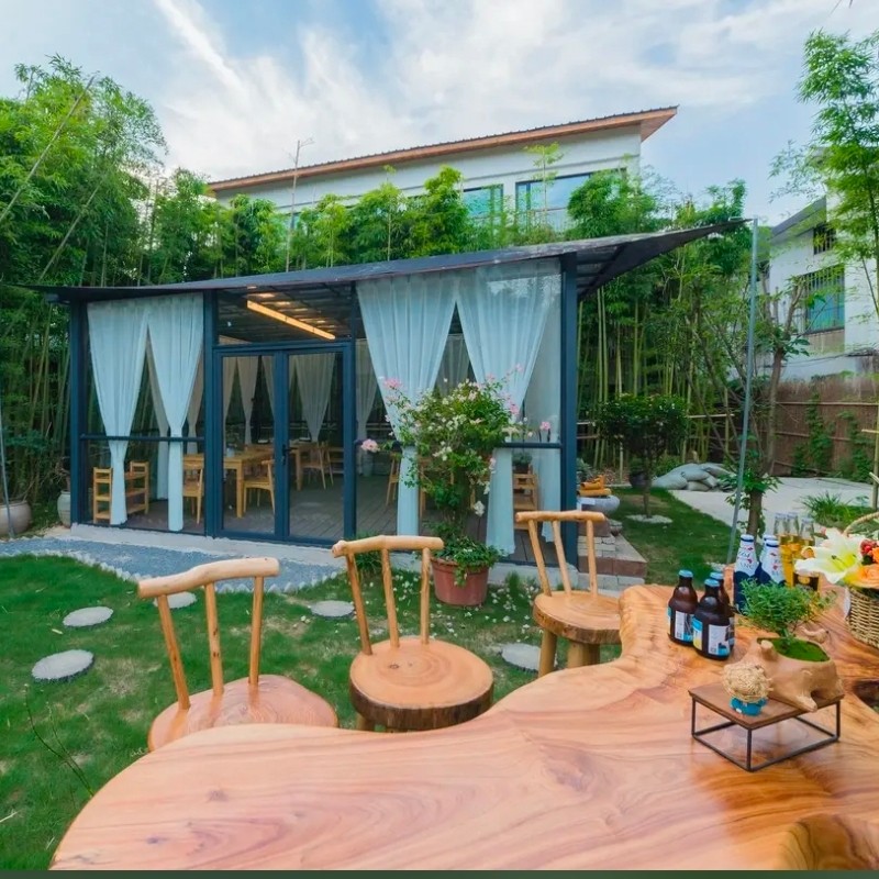 【乐享】无锡村伴竹院民俗雅致禅意大床房两天一晚+鼋头渚