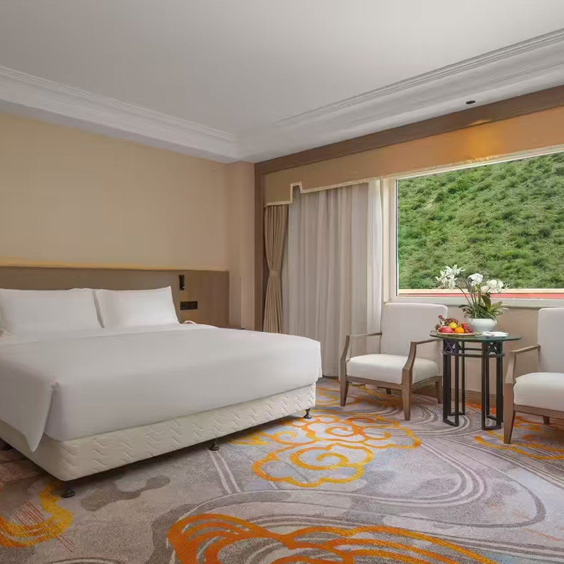 九寨沟风景区【九寨庄园国际大酒店1晚住宿+双早+景区套票+黄龙九寨高铁站接送】