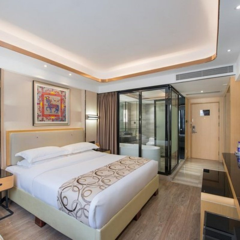 D2天1晚珠海香江维克酒店(拱北口岸店)自由行+海滨公园门票单人酒景套餐