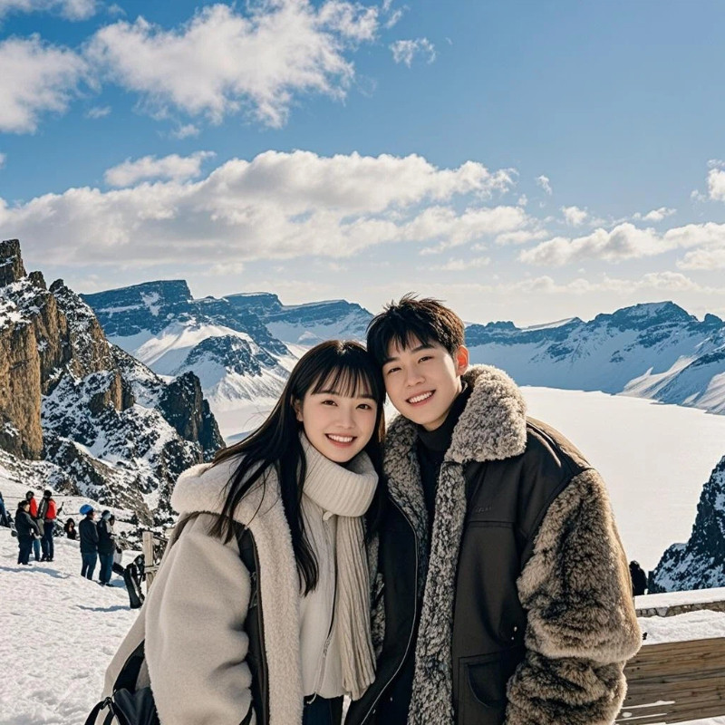 长白山四钻酒店3天2晚自由行+长白山北坡+长白山天池+瀑布+绿渊潭