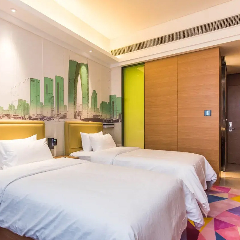 苏州新区希尔顿欢朋酒店1晚+双人苏州天平山风景区门票+双早