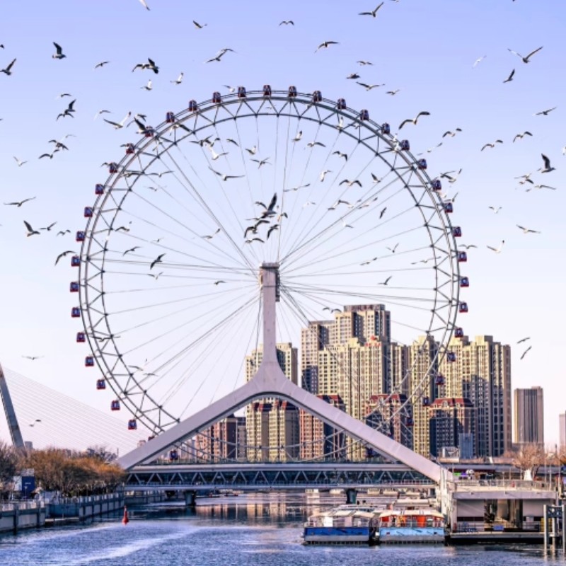 【乐享】天津北辰希尔顿欢朋酒店欢朋套房两天一夜+天津之眼