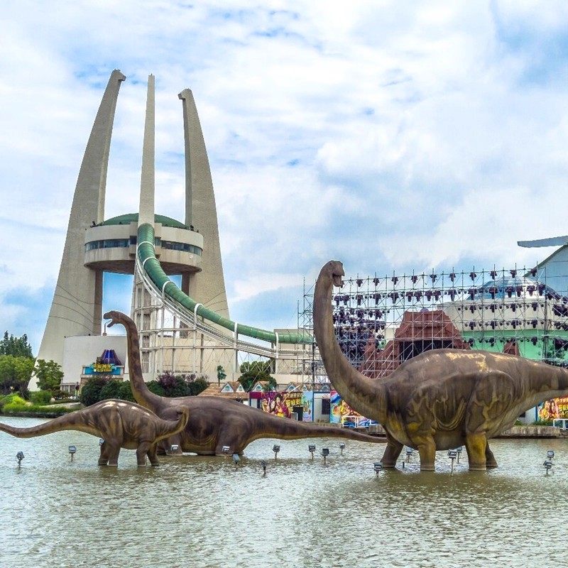 常州恐龙人俱乐部酒店1晚+双早+中华恐龙园2日票 无限次入园