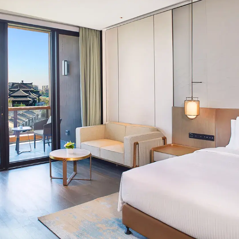 【乐享】济南融创文旅城高端酒店高级山景阳台房2天1晚+双人融创乐园