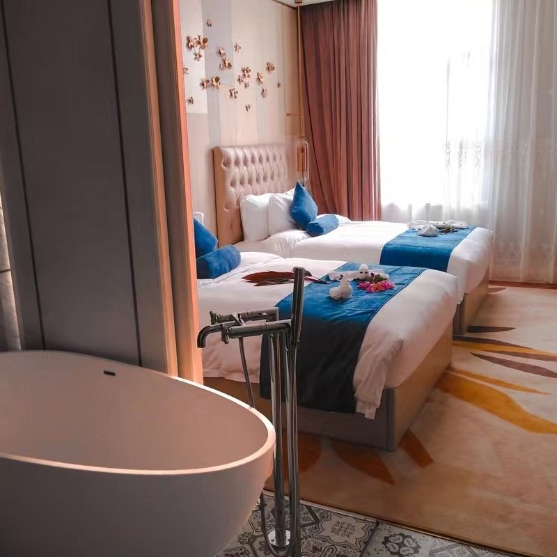 美的鹭湖岭南花园公寓山景房+自助早餐+双人半山汤谷