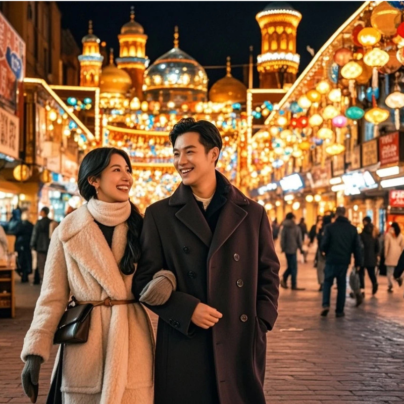 【元旦春节不涨价】乌鲁木齐国际大巴扎亚朵酒店4天3晚早餐大巴扎演出天山大峡谷区间车