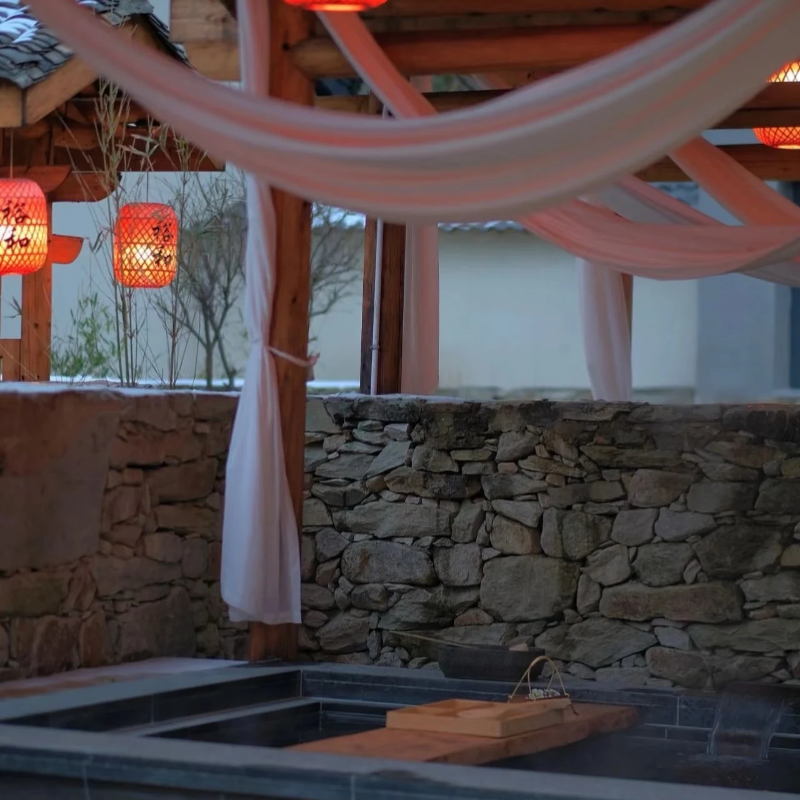 武汉黄陂裕和夫子山度假俱乐部私汤温泉夫子山居/桃山/田栖/林舍