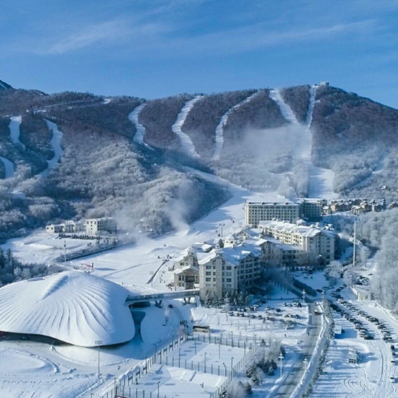哈尔滨亚布力滑雪度假区2天1晚亚布洛尼阳光假日酒店住宿滑雪套餐