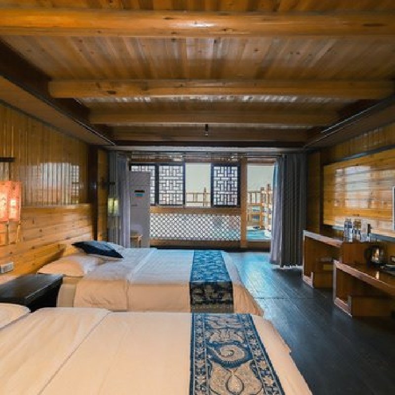 D2天1晚黔东南苗族侗族自治州印象西江度假酒店自由行+镇远古城门票单人酒景套餐