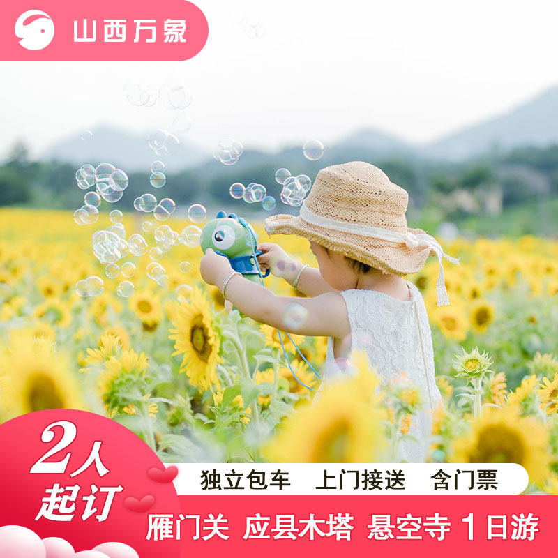 山西大同 悬空寺/应县木塔/雁门关 一日游 含门票独立包车 上门接 - 定制游预订