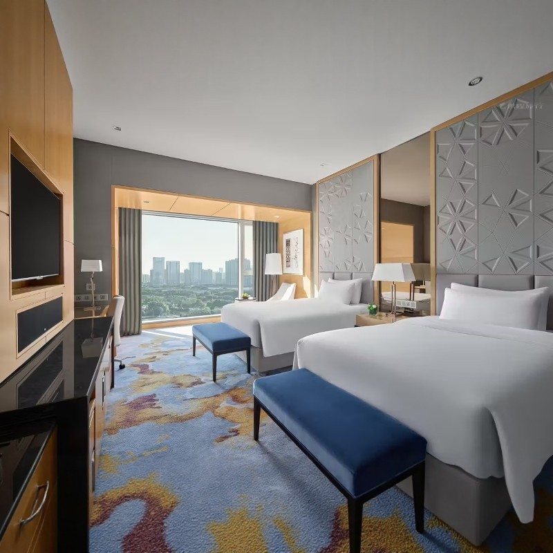 【枕湖入梦】宁波洲至奢选酒店2天1晚 深睡仪式感+双人晚餐