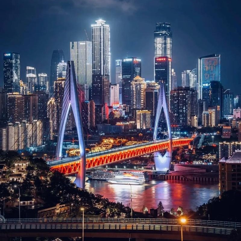 【2人】重庆动物园+建川博物馆+两江游+解放碑+轻奢酒店自由行