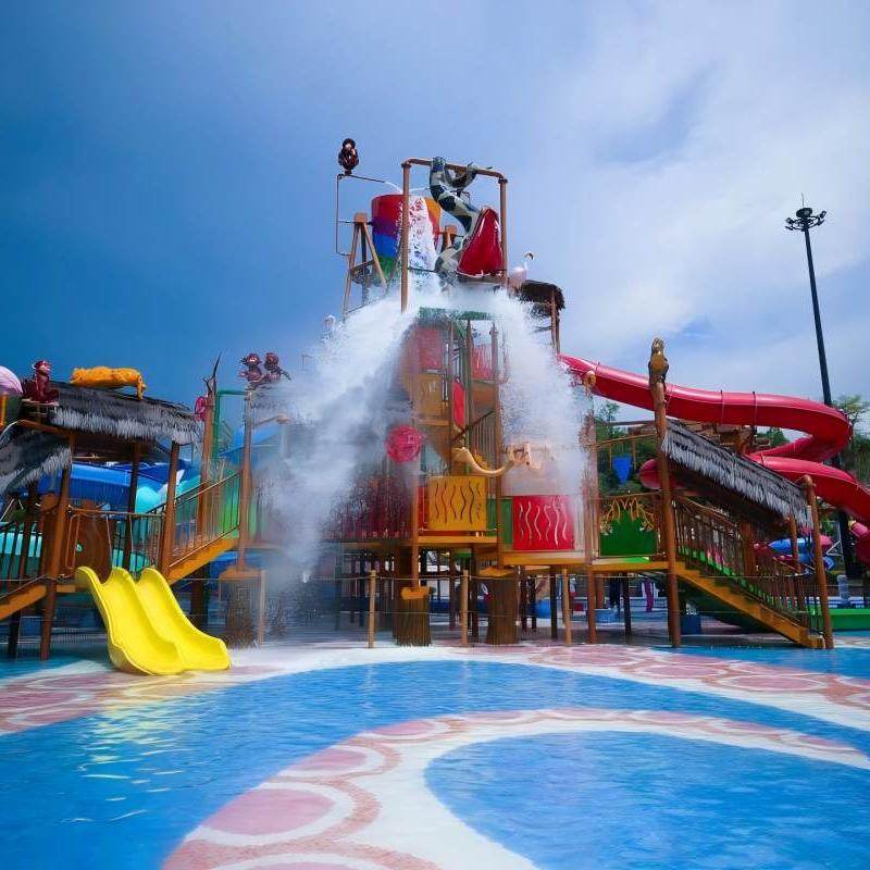 清远熹乐谷温泉度假酒店2天1晚+双人早餐/晚餐+双人温泉+儿童乐园+共术空间+电影票