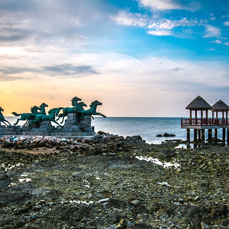 半日游【一单一团】烟台旅游网红 养马岛·烟台山·渔人码头 - 定制游预订