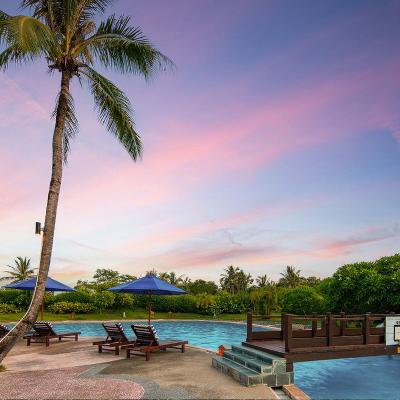 送海鲜晚餐·三亚亚龙湾天鸿度假酒店3天2晚全新智能全海景套餐