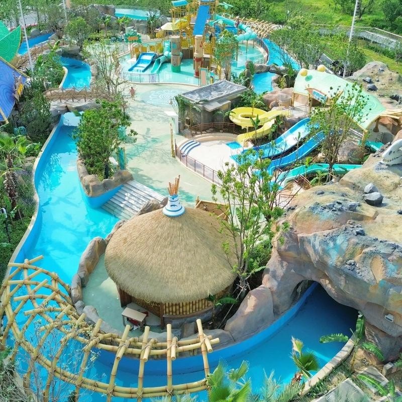 【2人】湖北襄阳中国唐城+米公祠+武汉森泊渡假乐园【水乐园或幻想岛】+轻奢酒店1晚