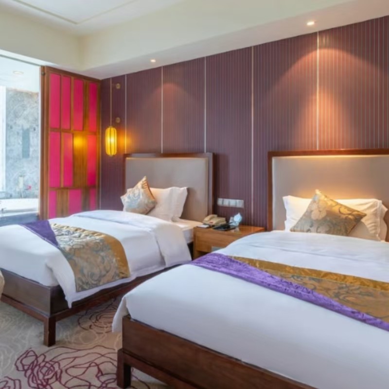 【需提前1小时预约】长沙温泉灰汤华天城温泉度假酒店+双早+双人温泉票