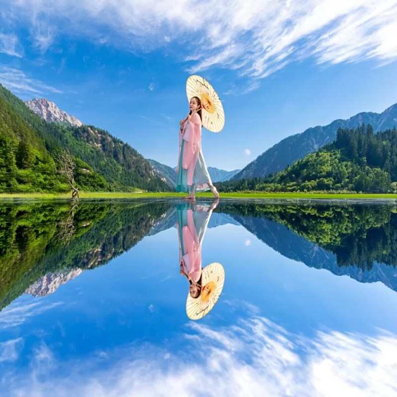 含机票|成都九寨沟黄龙4天3晚跟团游纯玩游亲子送旅拍可升头等舱