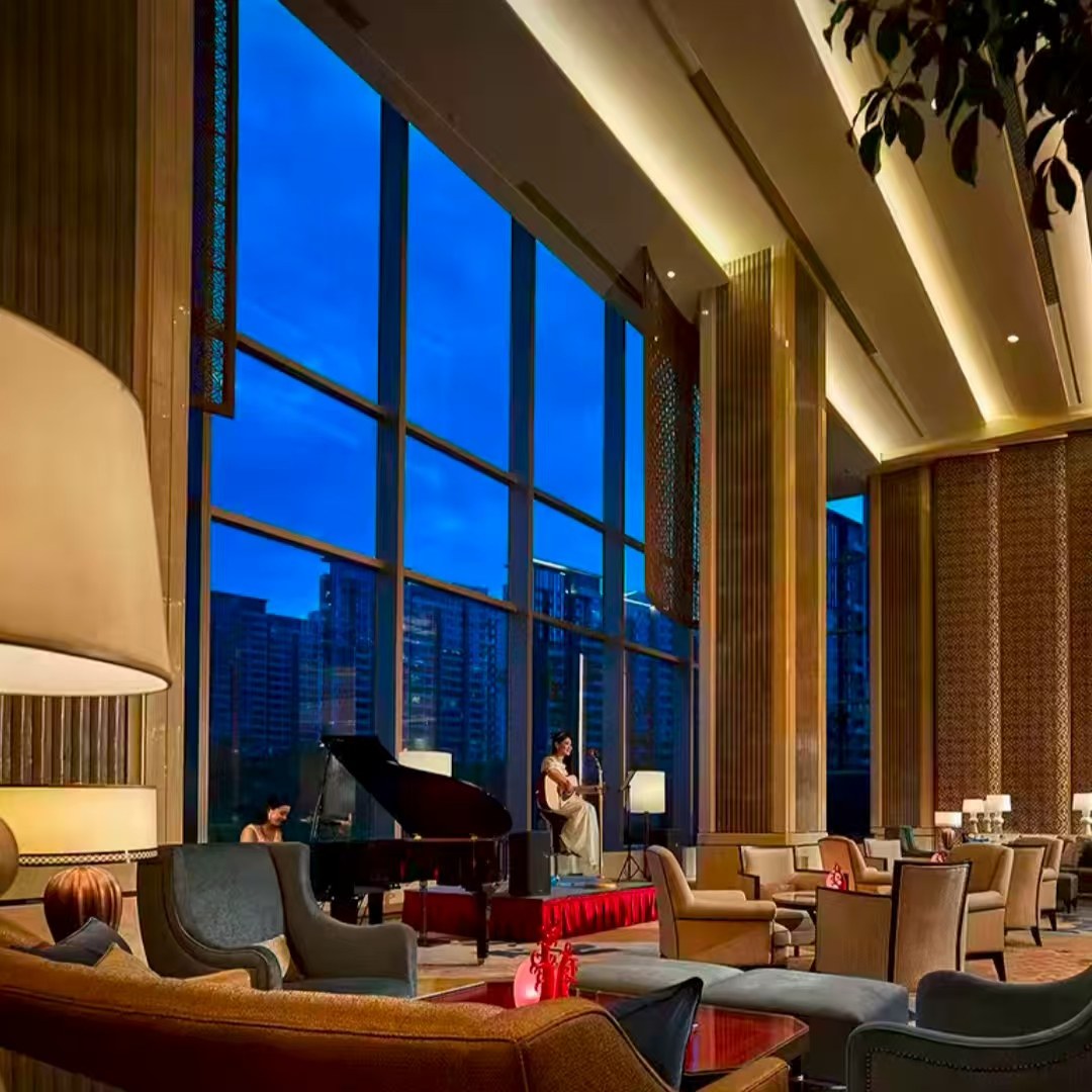 【畅享】唐山香格里拉大酒店城景大床房2天1晚+海洋馆+汤泉宫