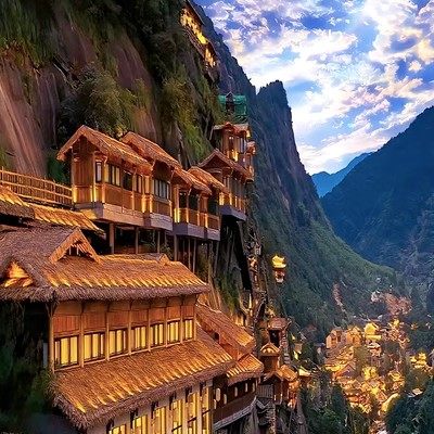 望仙谷特色民宿3天2晚+望仙谷门票