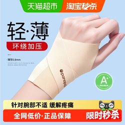 Tenosynovitis wrist brace breathable and compressive to prevent sprains
