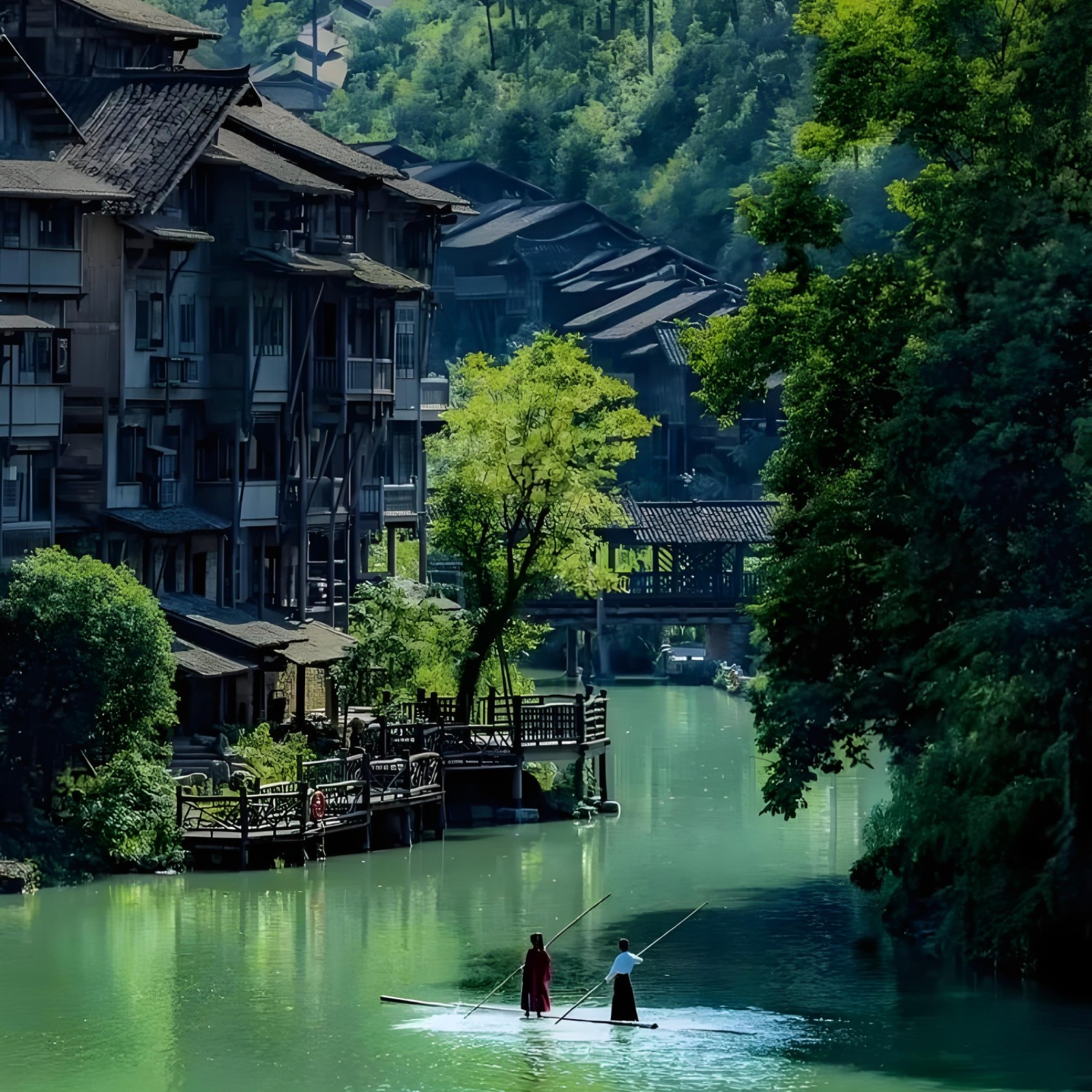 【特价】贵州乌江寨景区酒店+门票+摆渡车+苗服体验自由行 - 定制游预订