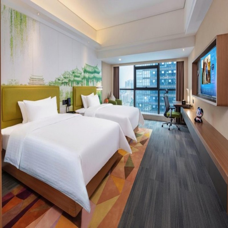 D2天1晚潮州财富中心希尔顿欢朋酒店自由行+潮州古城门票酒景套餐