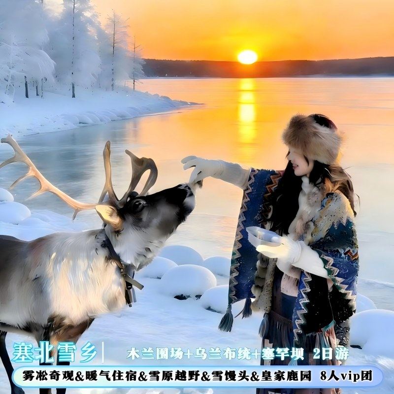 冰雪坝上&越野+蒙古部落丨2-8人小团乌兰布统木兰围场塞罕坝2日 - 定制游预订