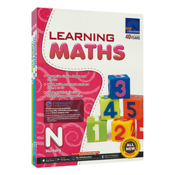 Sap Learning Maths Collection N-k2 Singapore Math Learning Series Kindergarten Workbook 3-volume Set Children's English Imported Teaching Aids 3-6 Years Old English Original Imported Books