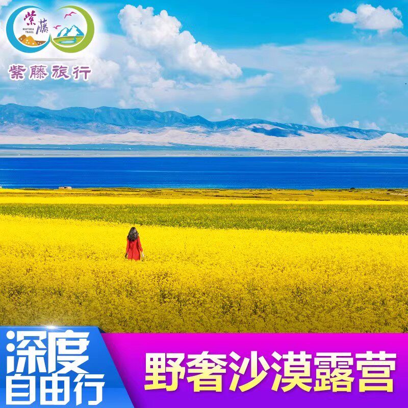 青海旅游自由行6天5晚莫高窟月牙泉水上雅丹敦煌张掖茶卡青海湖 - 定制游预订