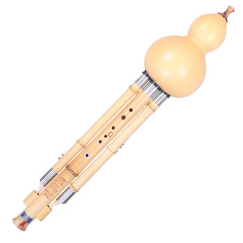 Blue Peacock Golden Bamboo professional seven-hole wide range cucurbit silk