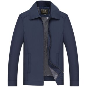 Dad's coat in spring and autumn middle -aged men's casual jacket 60 Middle -aged and elderly men 70 -year -old men's buttons