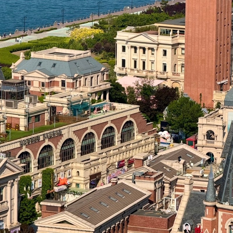 【乐享】大连一方城堡豪华精选酒店海景尊贵特大床客房两天一晚+星海广场+威尼斯水城