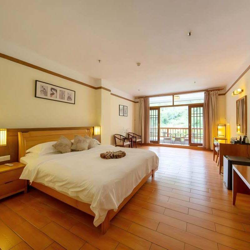 江门皇家SPA酒店 东瀛阁日式大床房3天2晚+温泉票