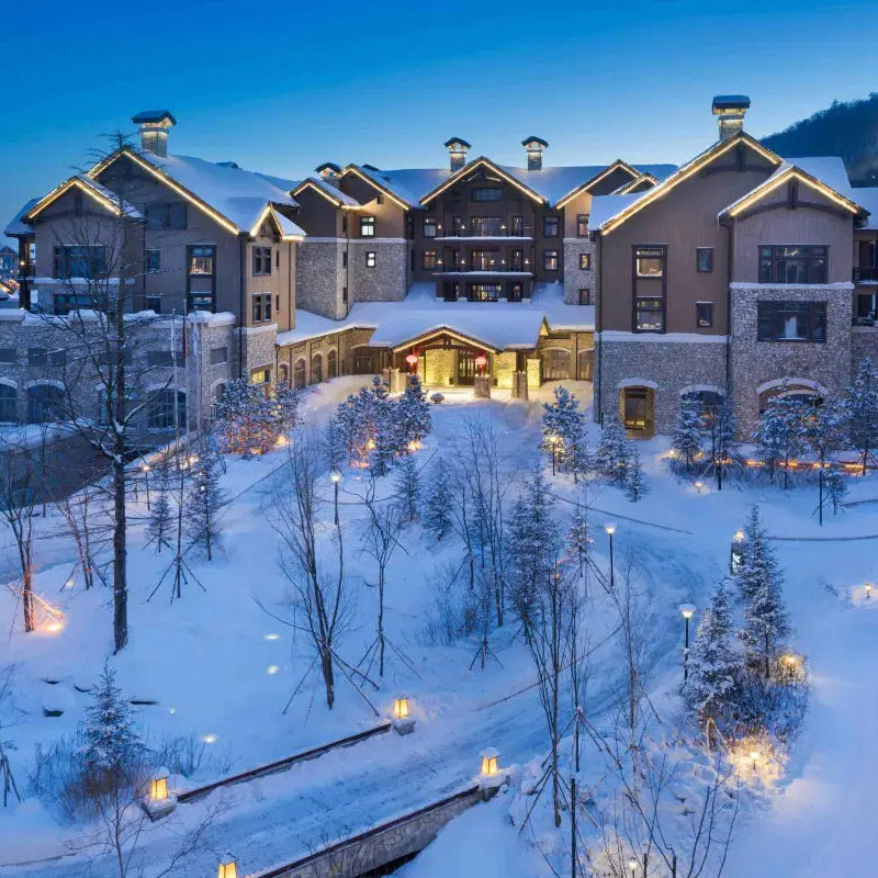 雪乡温泉雪票吉林长白山君澜铂悦蓝景皇冠鲁能瑞士套餐延边州酒店出游飞猪1-10T