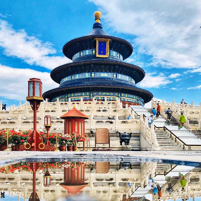 北京旅游一日游颐和园圆明园天坛资深导游讲解跟团游