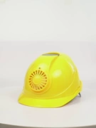 mũ bảo hộ màu vàng Mũ bảo hiểm có quạt, mũ bảo hiểm công trường, chống nắng mùa hè, mũ làm mát điều hòa nón sseda nón bảo hộ 3m chính hãng