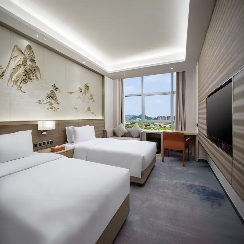 【乐享】桂林华美达酒店双床房4天3晚自由行+龙脊梯田+阳朔西街