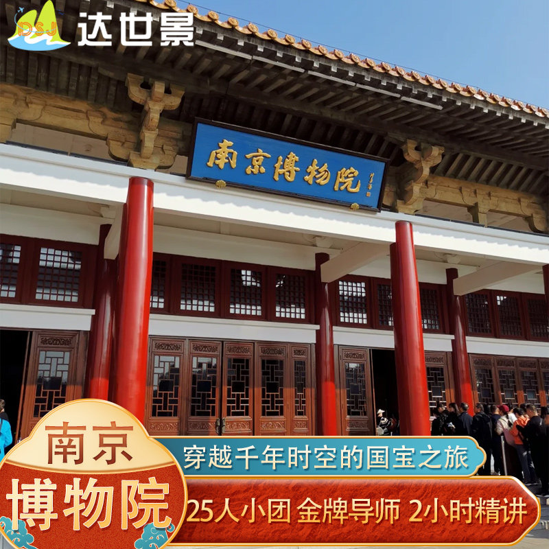 【当天可定】南京博物院+资深文史导游趣味讲解【含门票】 - 定制游预订