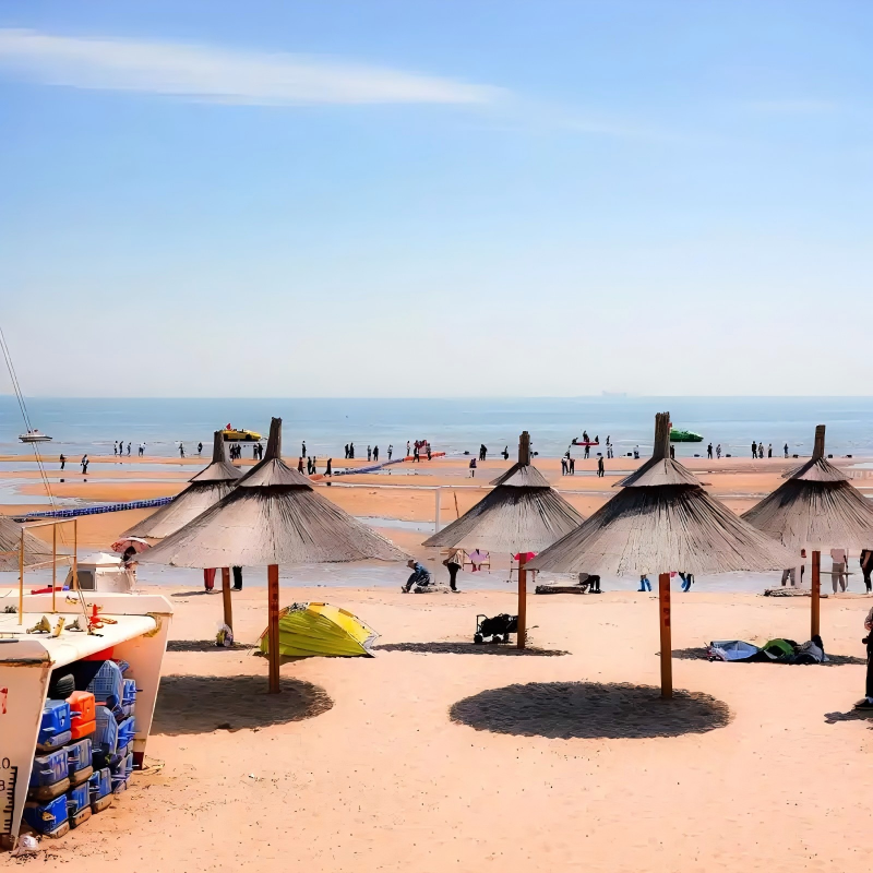 秦皇岛北戴河景区酒店住宿2晚+仙螺岛及鸽子窝公园门票1张