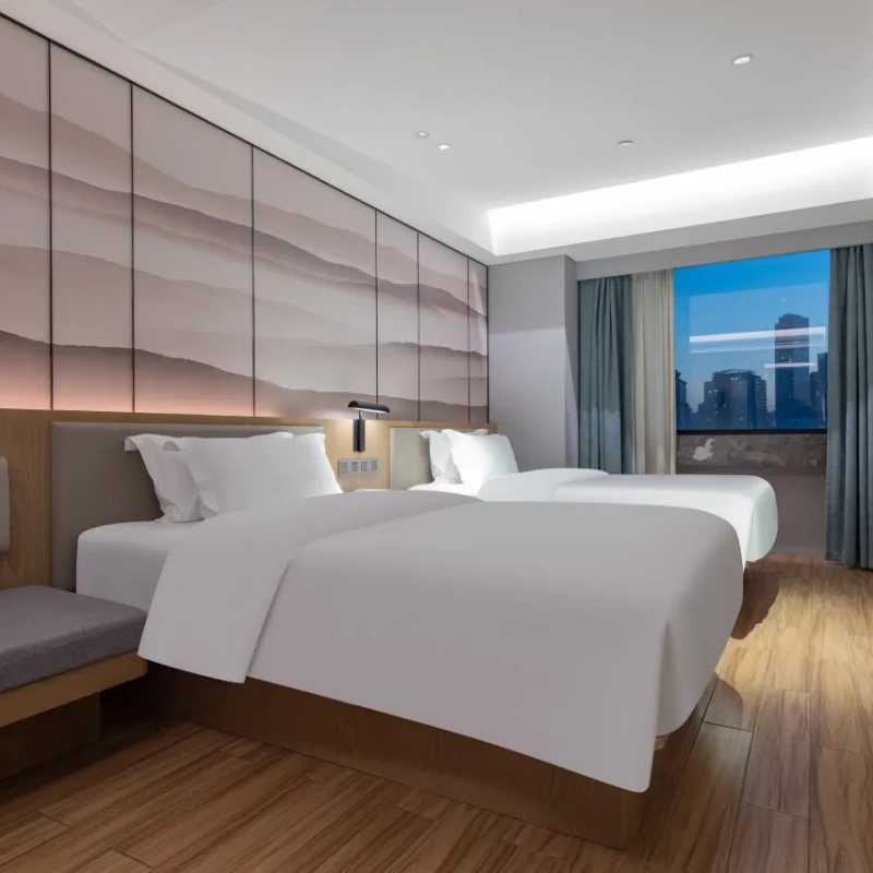 D2天1晚武汉水云岚酒店自由行+中国科学院武汉植物园门票单人酒景套餐